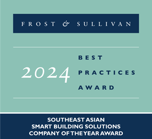 Azbil receives award from Frost & Sullivan